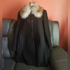 Kate Spade Coat With Fur Collar